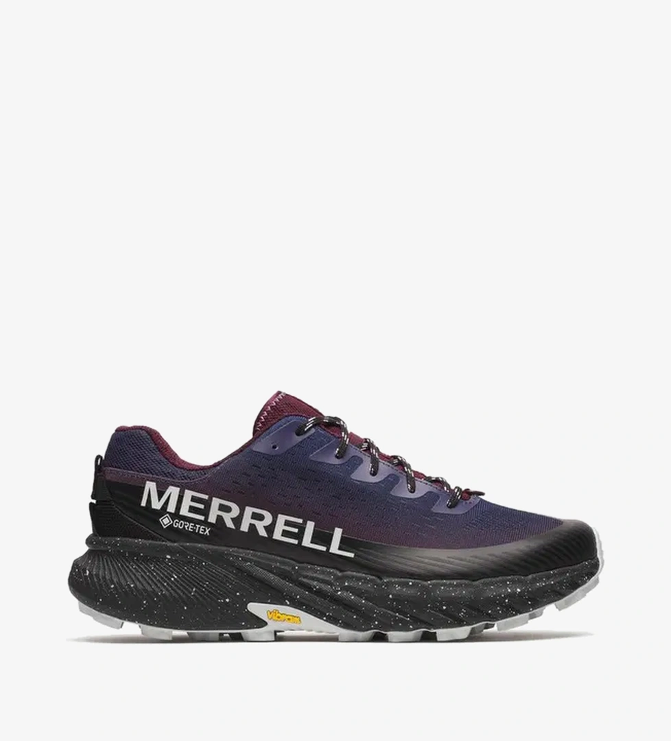 Merrell Agility Peak 5 Gore Tex Erkek Mor Koşu Ayakkabısı