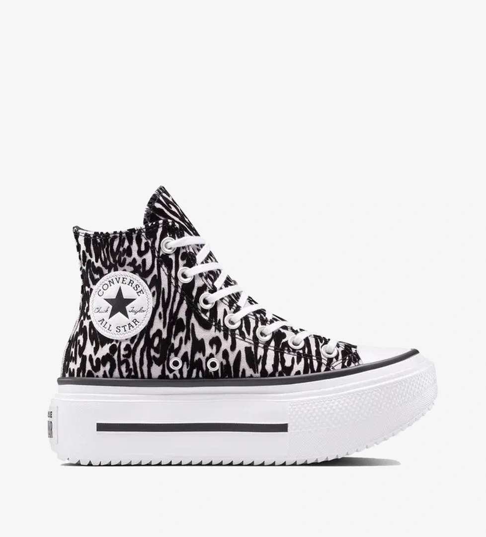 Converse Chuck Taylor All Star Lift Double Stack Unisex Siyah Sneaker