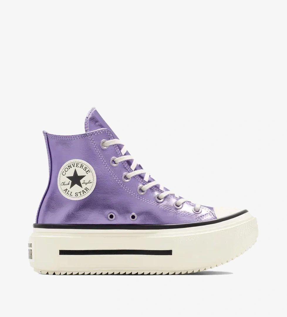 Converse Chuck Taylor All Star Lift Double Stack Unisex Mor Sneaker