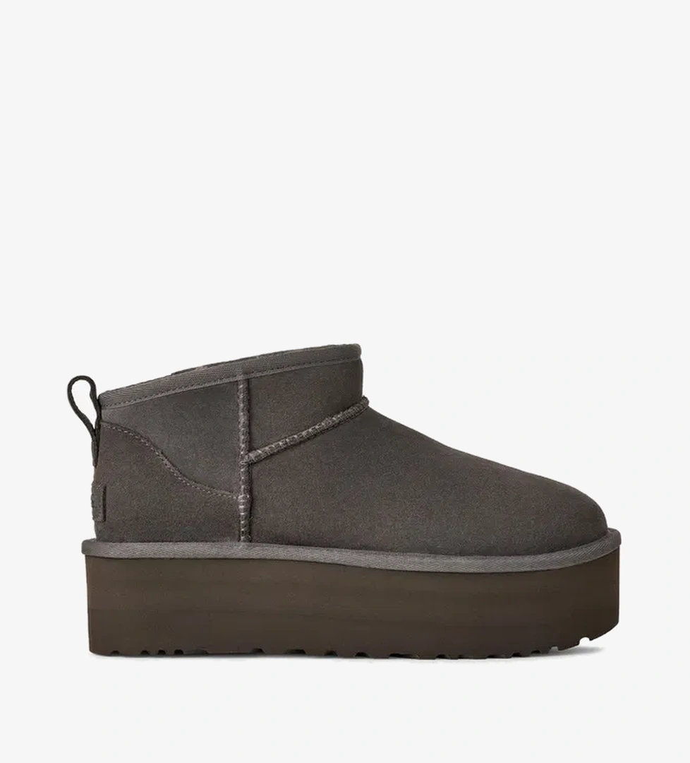 UGG Classic Ultra Mini Kadın Gri Bot