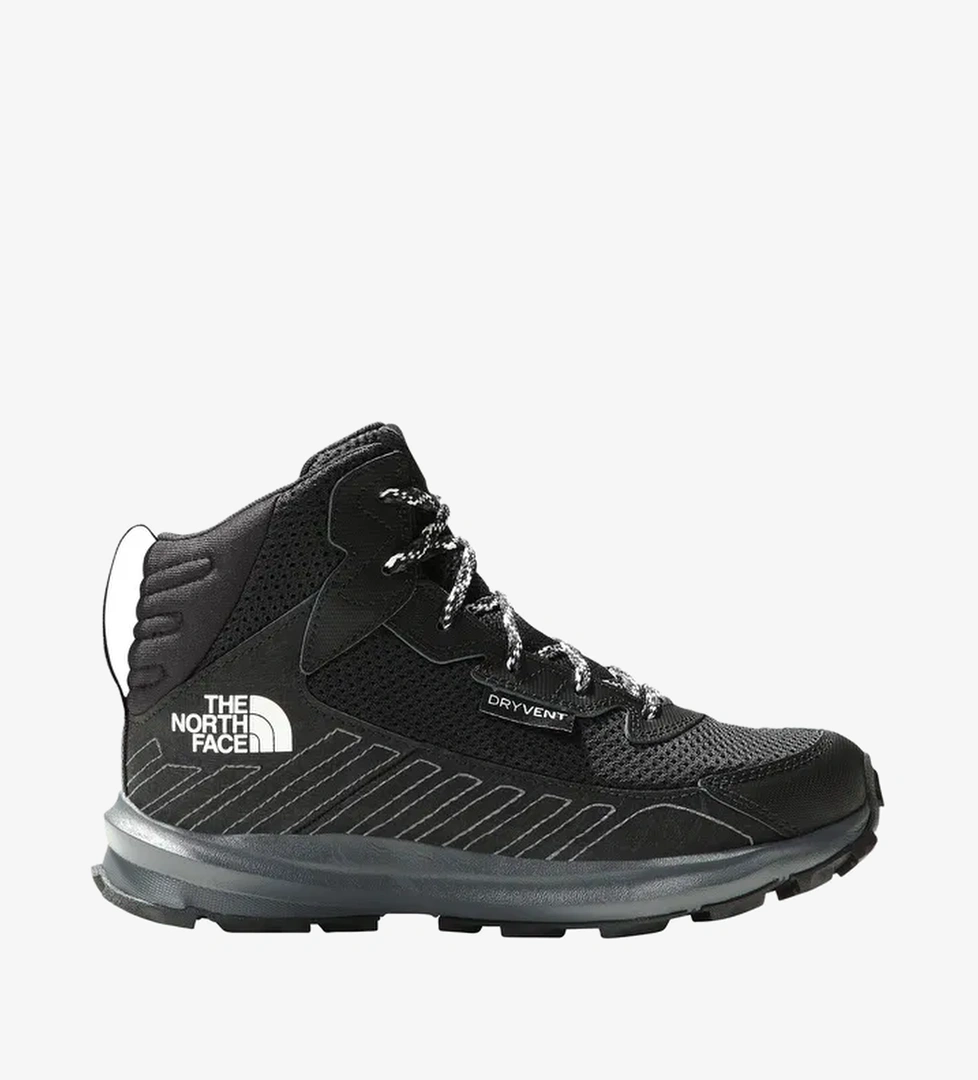 The North Face Fastpack Hiker Mid Su Geçirmez Bebek Siyah Bot