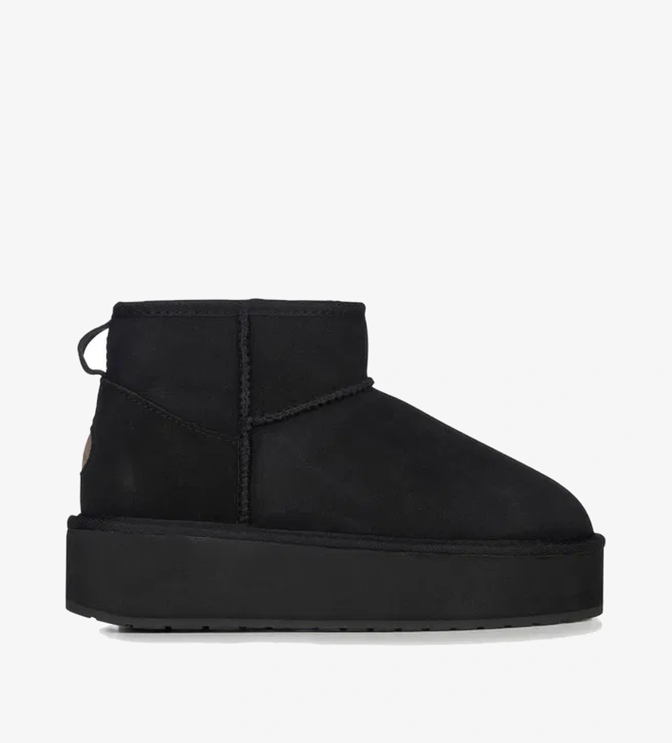 Emu Australia Stinger Micro Flatform Kadın Siyah Bot