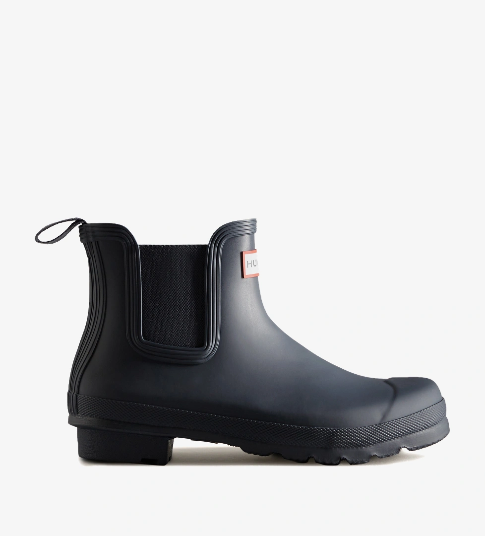 Hunter Originals Chelsea Commando Kadın Lacivert Bot - Görsel 1