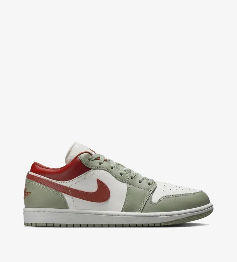 Jordan Air Jordan 1 Low 'Jade Horizon' Erkek Beyaz Spor Ayakkabı - Görsel 1