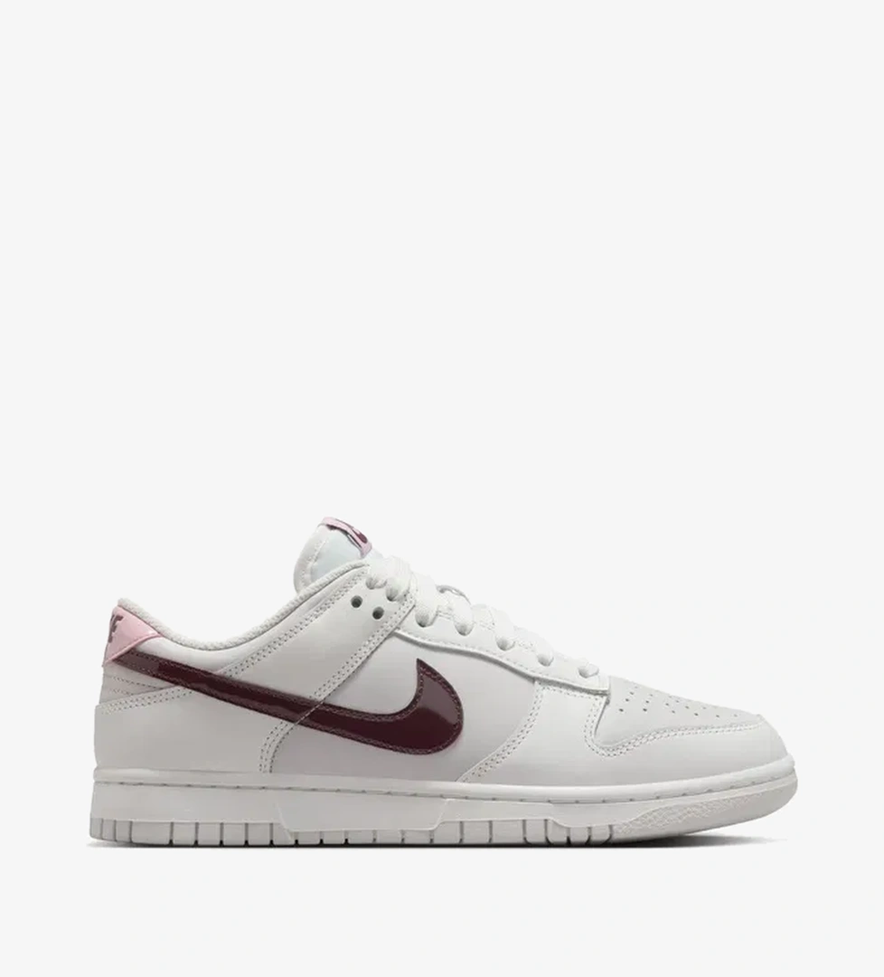 Nike Dunk Low White Plum Chalk Kadın Beyaz Spor Ayakkabı