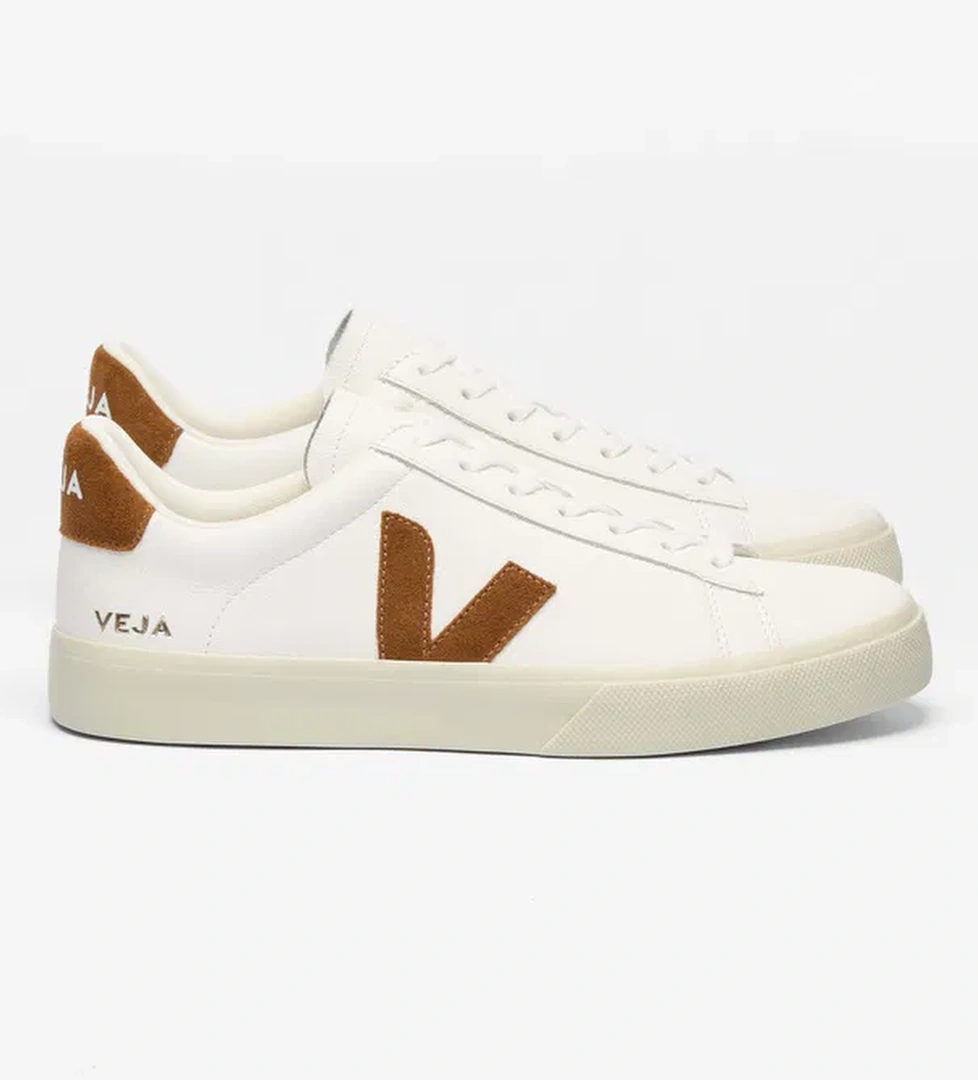 Veja Campo Chromefree Erkek Beyaz Sneaker - Görsel 1