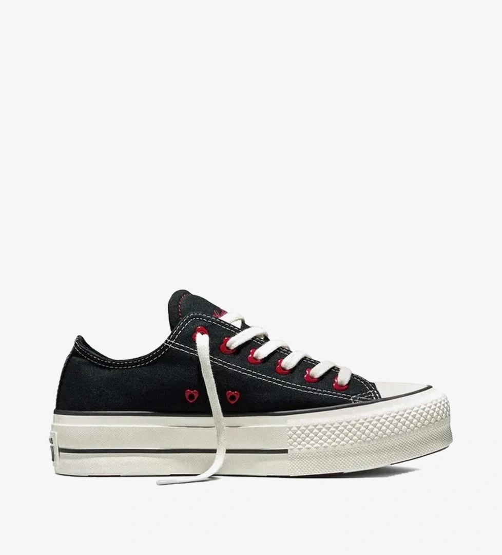 Converse Siyah Converse Valentine's Day