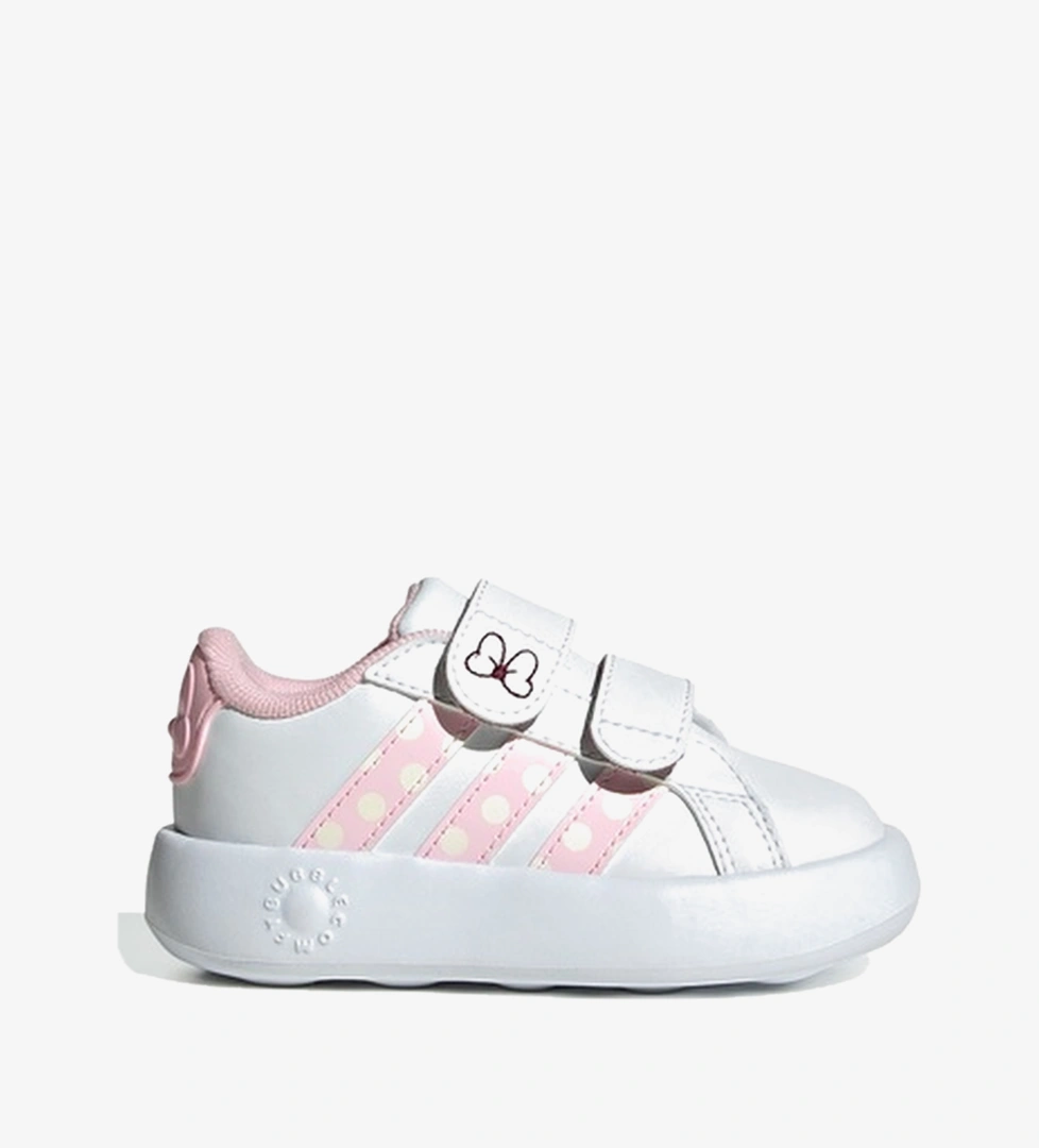 adidas Grand Court Minnie Comfort Bebek Beyaz Spor Ayakkabı
