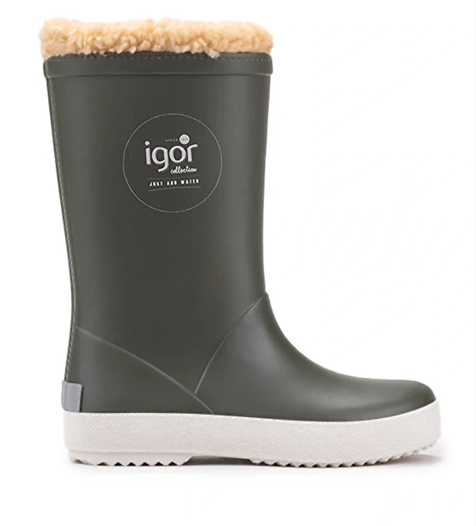 SPLASH NAUTICO BORREGUITO Haki Erkek Çocuk Yağmur Çizmesi