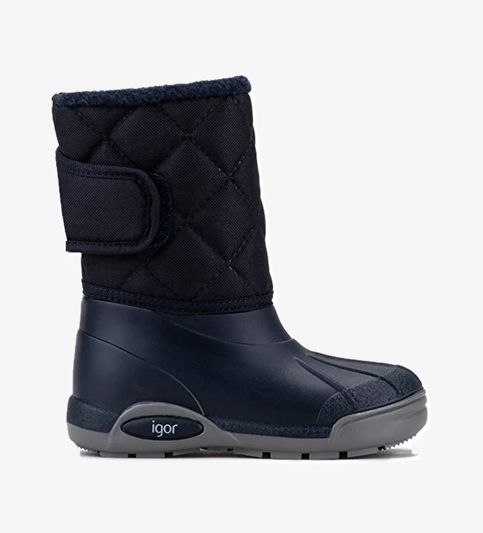 TOPO SKI NYLON Lacivert Erkek Çocuk Kar Botu