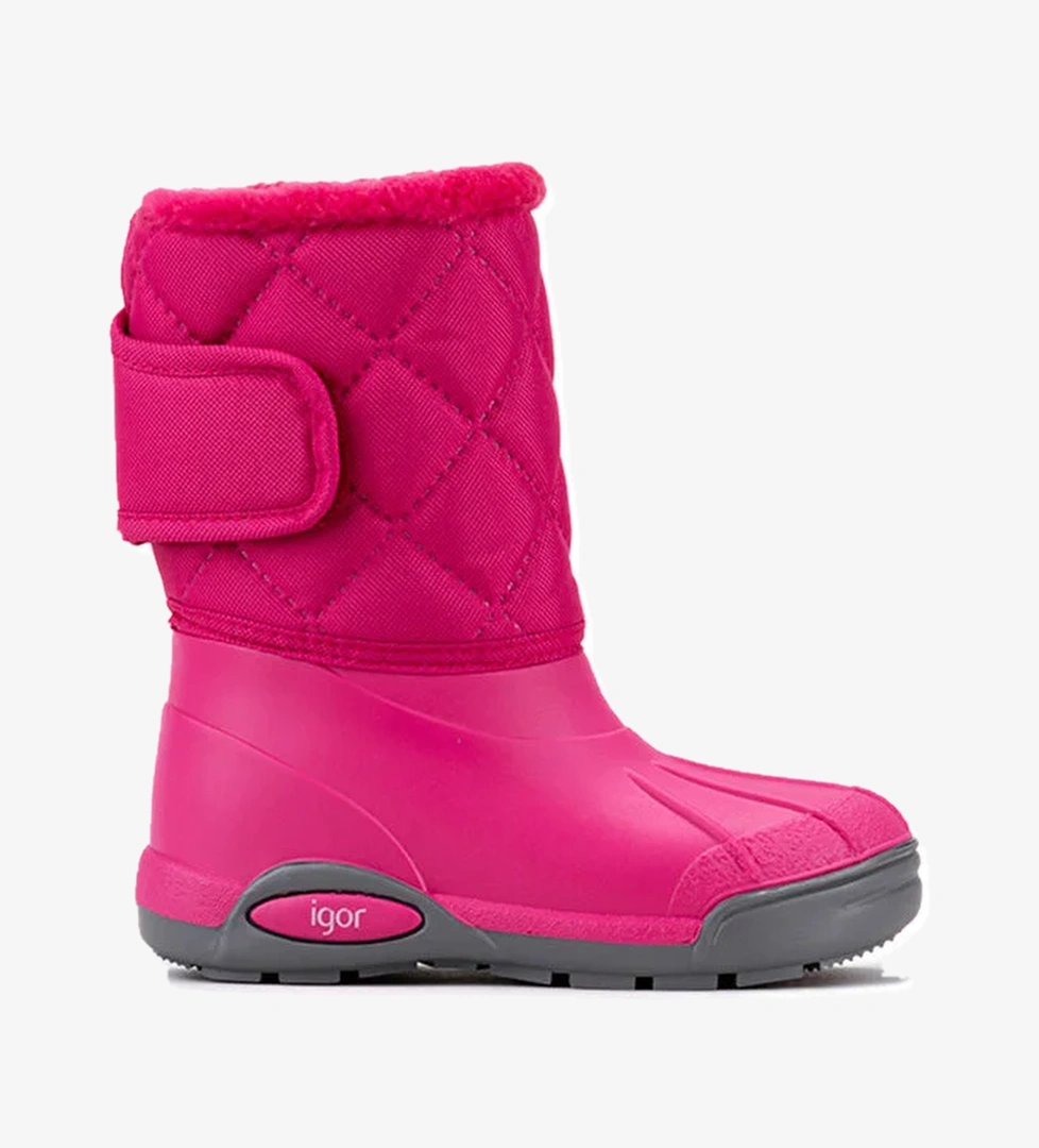 TOPO SKI NYLON Fuşya Kız Çocuk Kar Botu