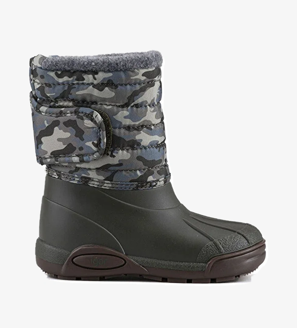 TOPO SKI CAMO Haki Erkek Çocuk Kar Botu