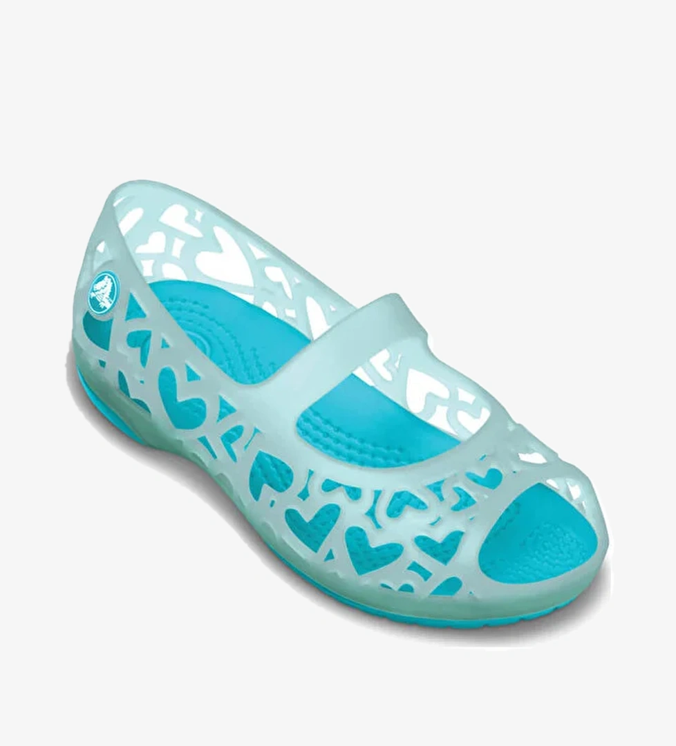 ADRINA HEARTS FLAT Mavi Kız Çocuk Babet