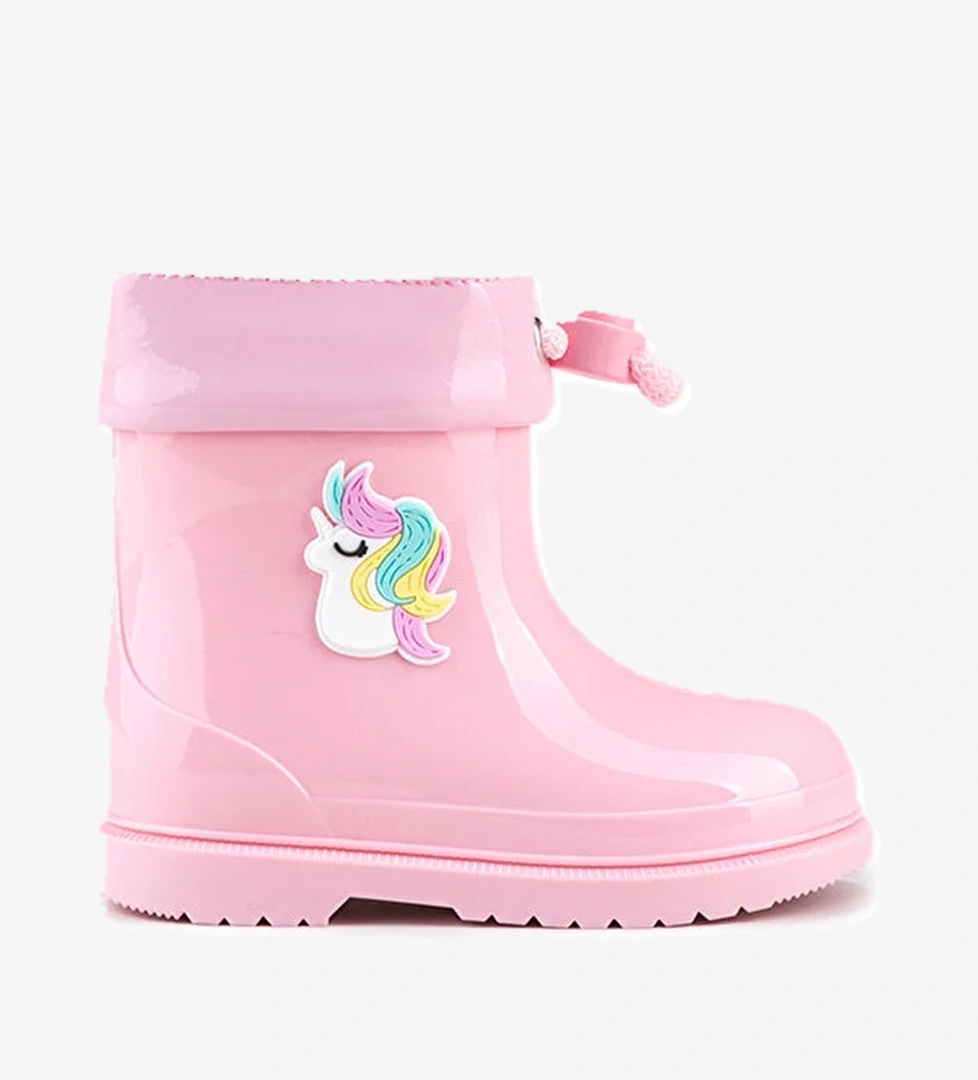 W10253 BIMBI UNICORNIO Pembe Kız Çocuk Yağmur Çizmesi