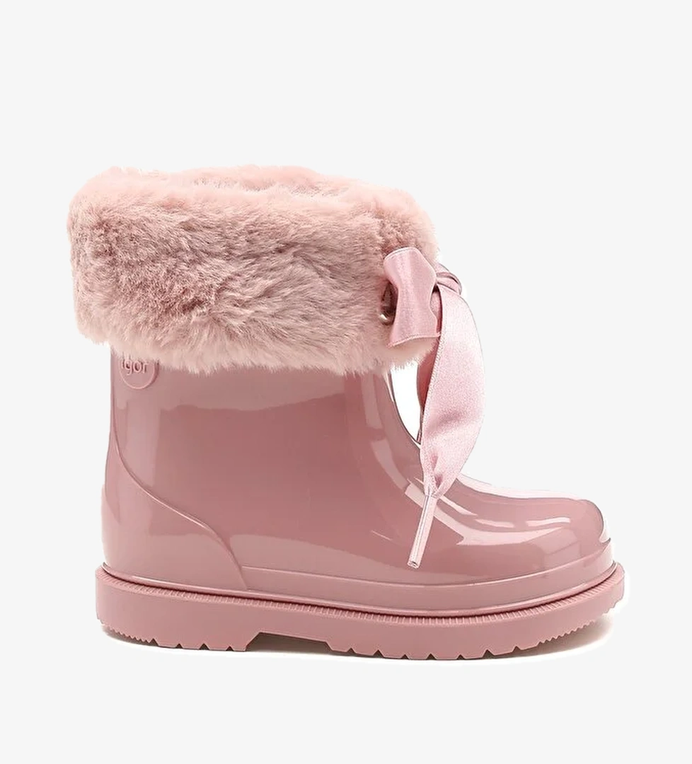 BIMBI SOFT Pembe Kız Çocuk Yağmur Çizmesi - Görsel 1