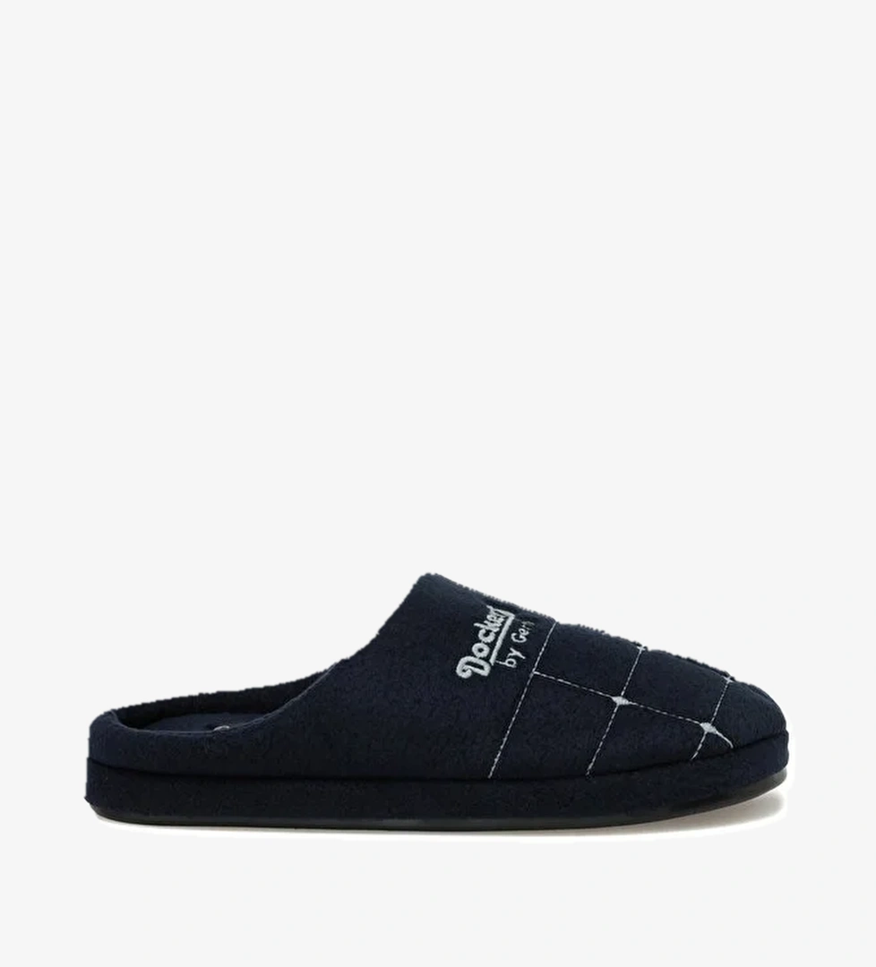 233725 2PR Lacivert Erkek Ev Terliği - Görsel 1