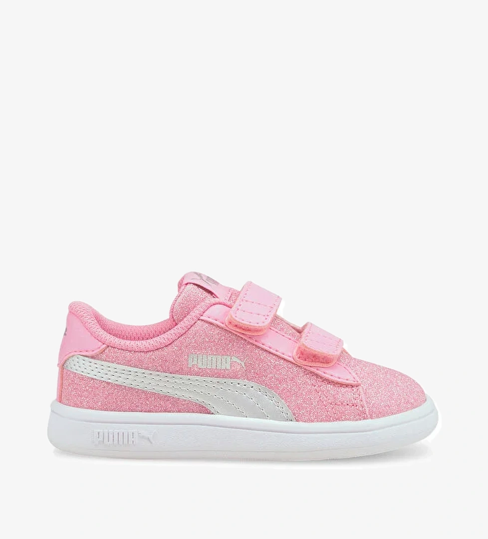 Puma SMASH V2 GLITZ GLAM Pudra Kız Çocuk Sneaker model görseli