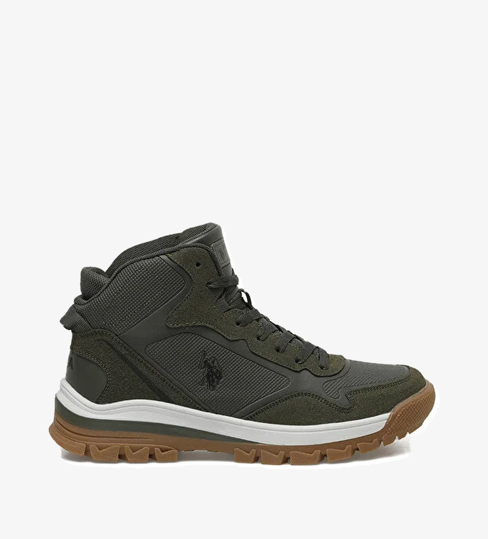 U.s. Polo Assn. U.s. Polo Assn. SAGAN HI 3PR Haki Erkek Outdoor Bot Instreet'te! Haki - 1. görsel