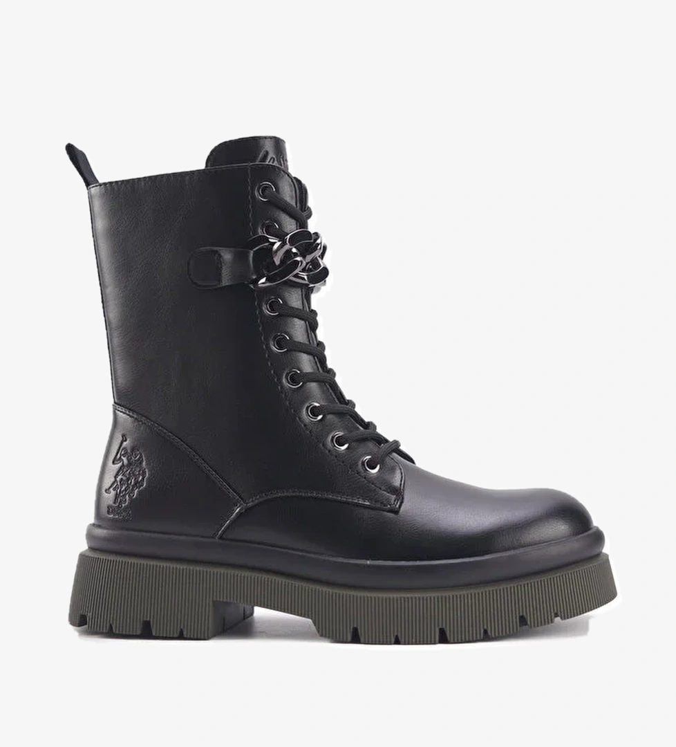 U.s. Polo Assn. U.s. Polo Assn. ADEL 3PR Siyah Kadın Rock Bot Instreet'te! Siyah - 1. görsel