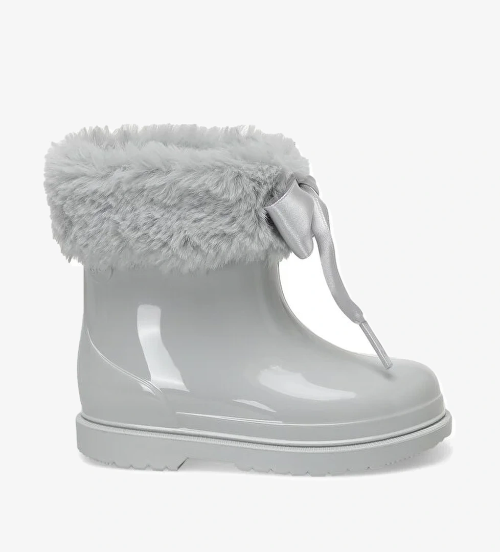 W10258 BIMBI SOFT Gri Kız Çocuk Yağmur Çizmesi - Görsel 1