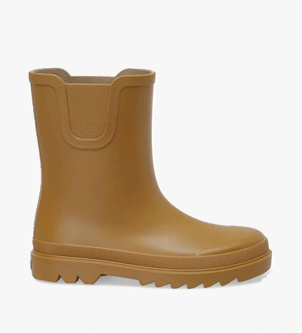 W10274 TOKIO Karamel Unisex Çocuk Yağmur Çizmesi - Görsel 1