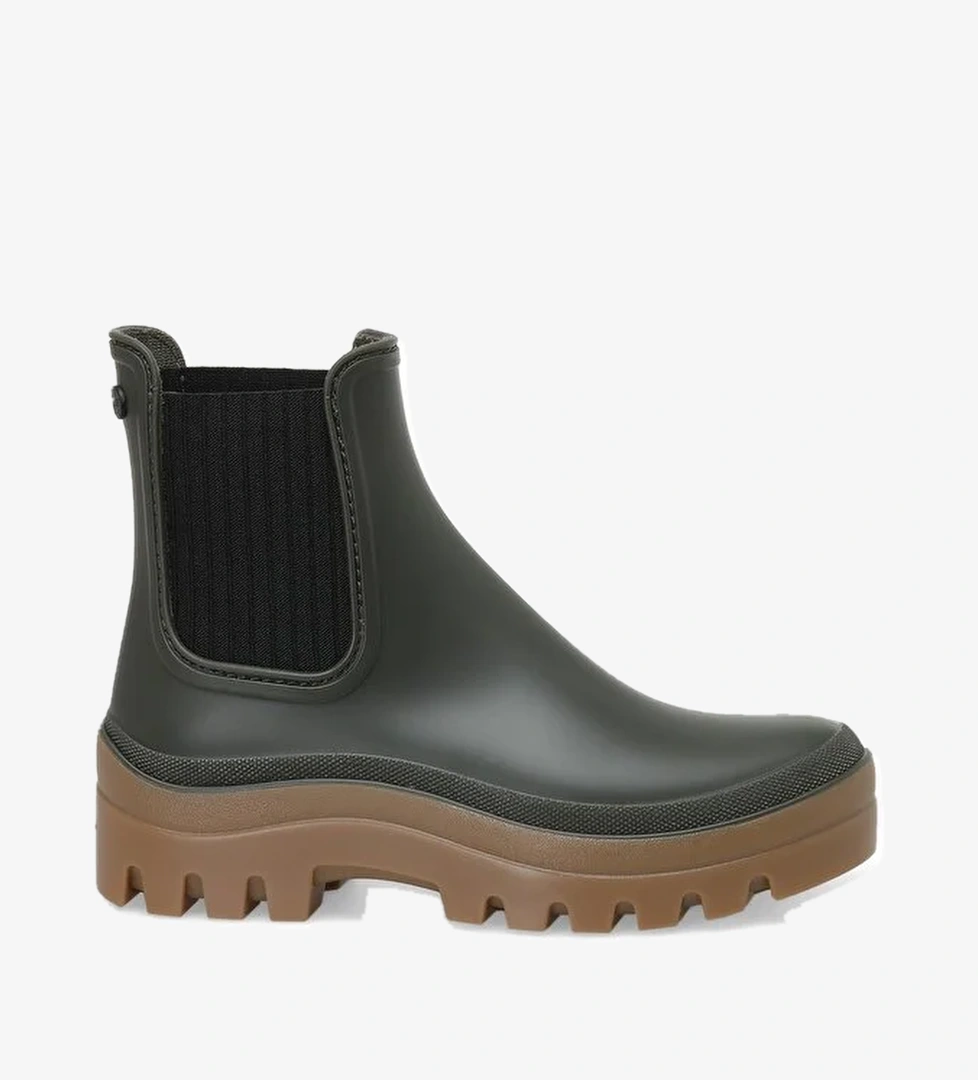 W10278 SOUL CARAMELO Haki Kadın Yağmur Botu