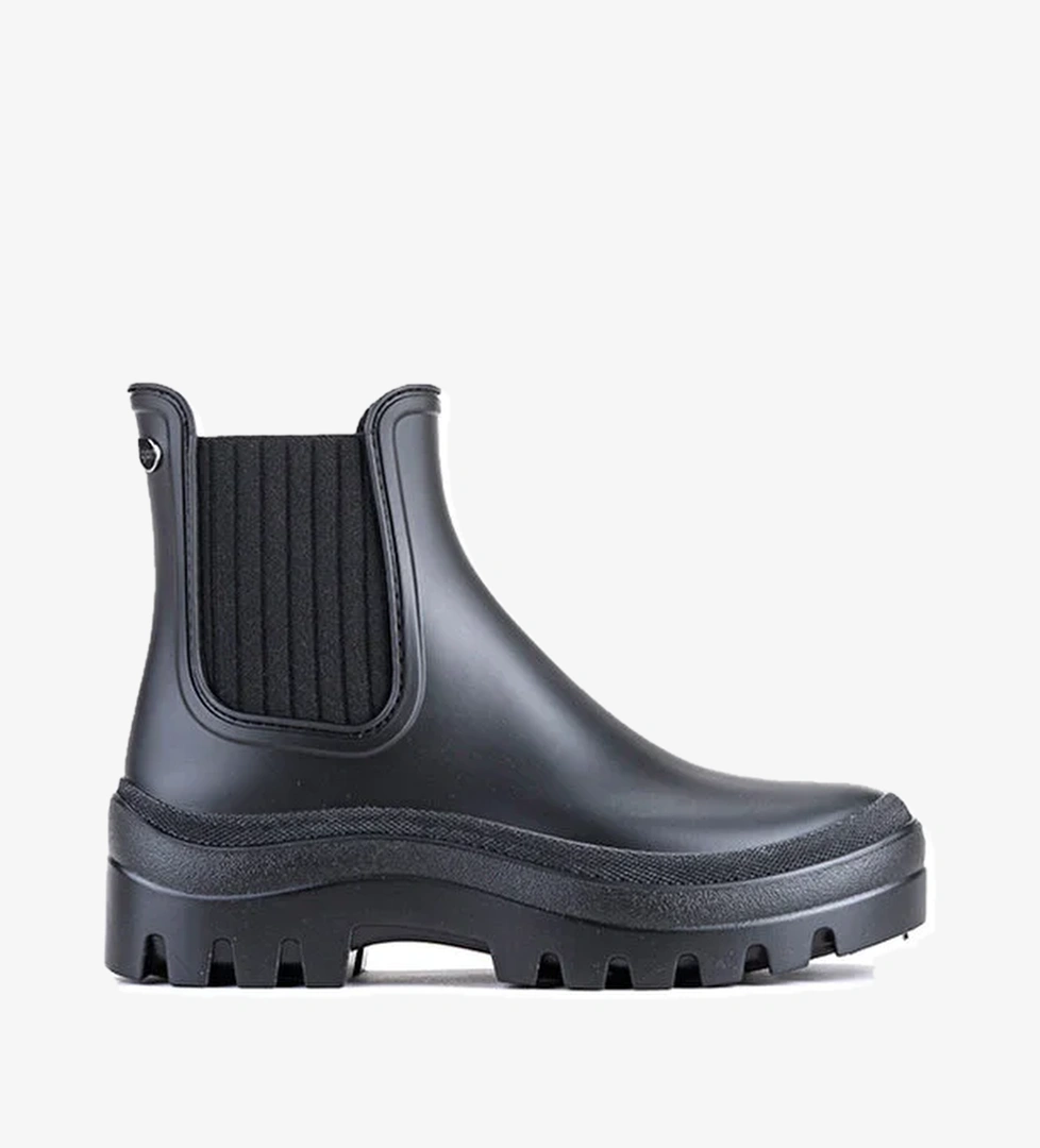 W10280 SOUL BLACK Siyah Kadın Yağmur Botu