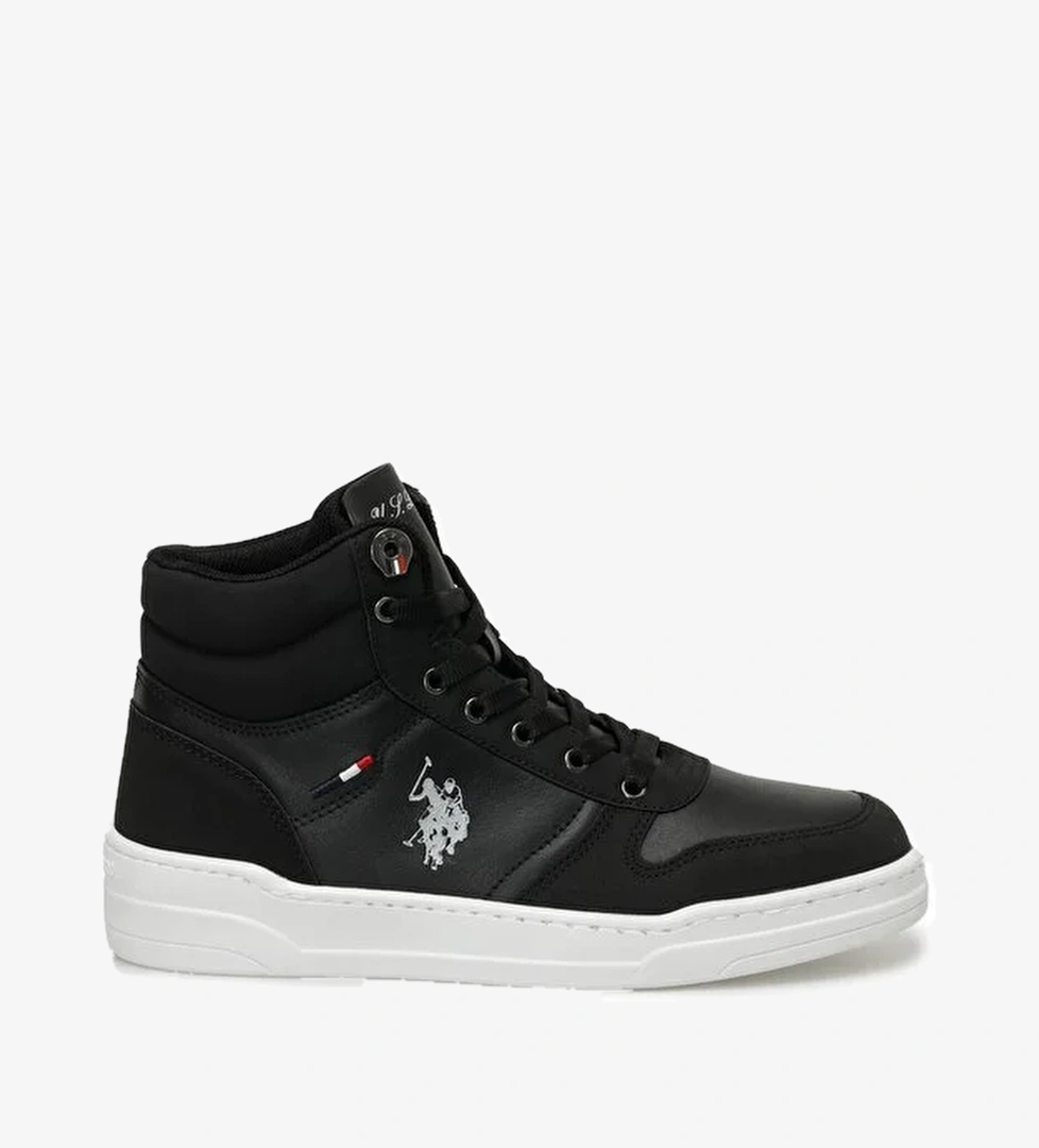 U.s. Polo Assn. U.s. Polo Assn. HIMA 3PR Siyah Kadın High Sneaker | Instreet Siyah - 1. görsel