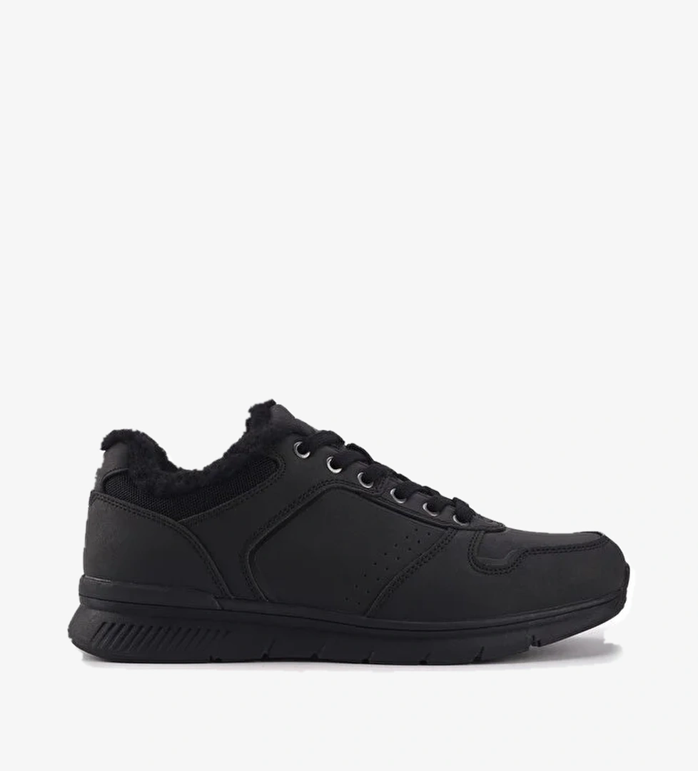 INT1123K028-KRK 3PR Siyah Erkek Spor Ayakkabı - Görsel 1