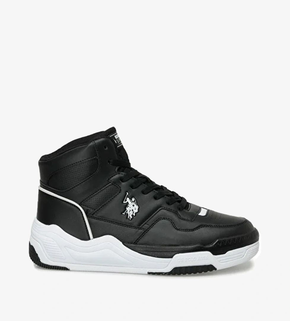 MILOW HI 4FX Siyah Erkek High Sneaker - Görsel 1