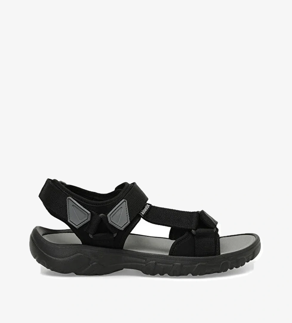 DESMAR TX 4FX Siyah Erkek Sandalet - Görsel 1