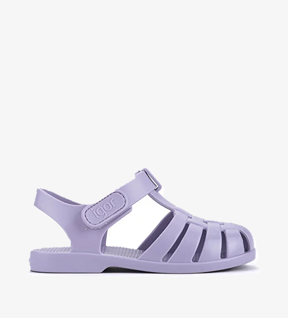 CLASICA V. PK Mor Kız Çocuk Sandalet - Görsel 1