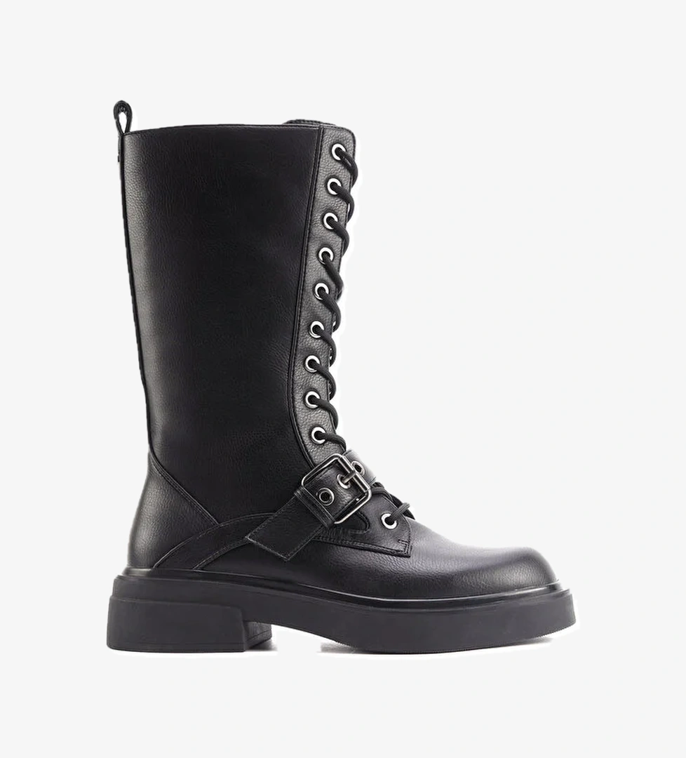 CAMELIA 4PR Siyah Kadın Postal - Görsel 1