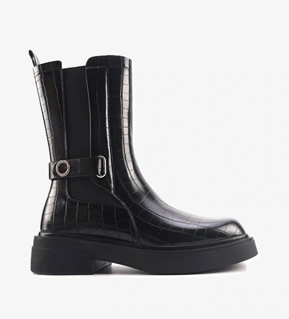 CATERINA1 4PR Siyah Kadın Chelsea Bot - Görsel 1