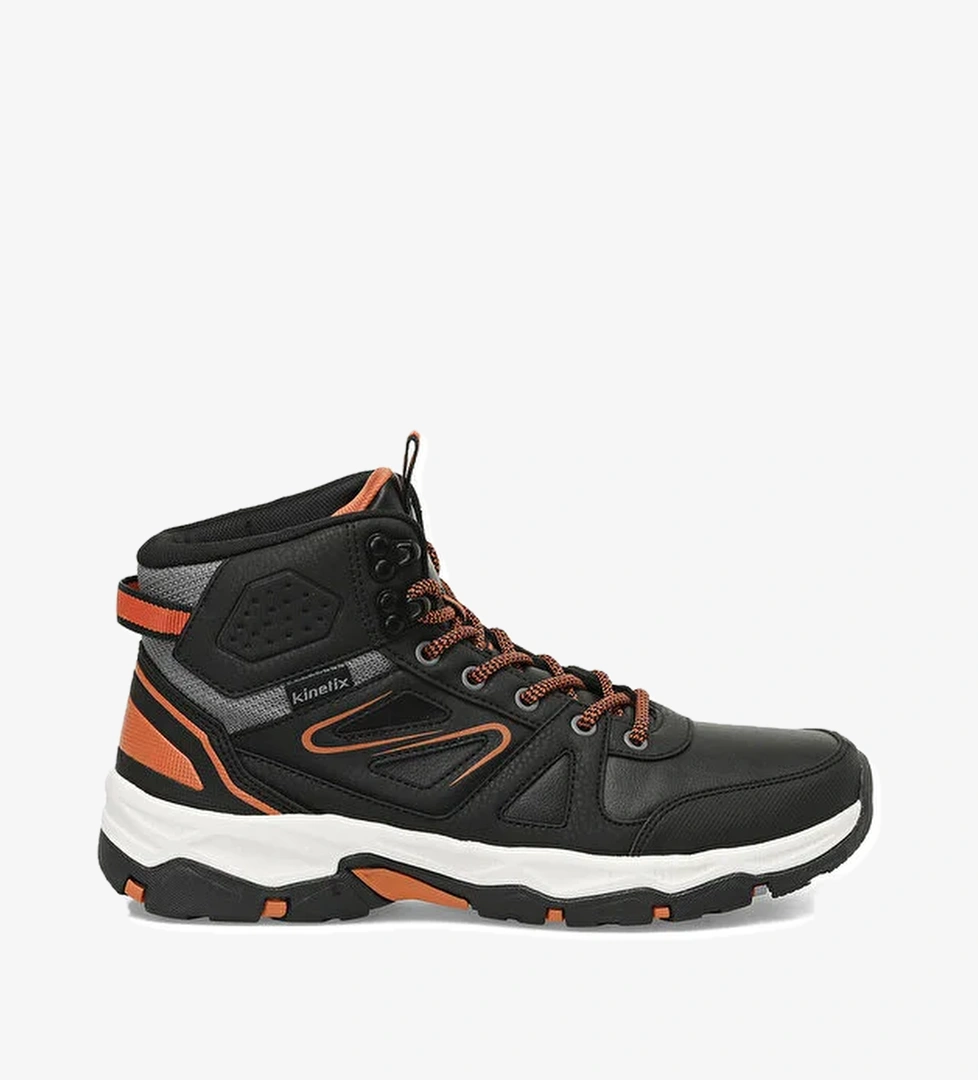 AREGO PU HI 4PR Siyah Erkek Outdoor Bot - Görsel 1