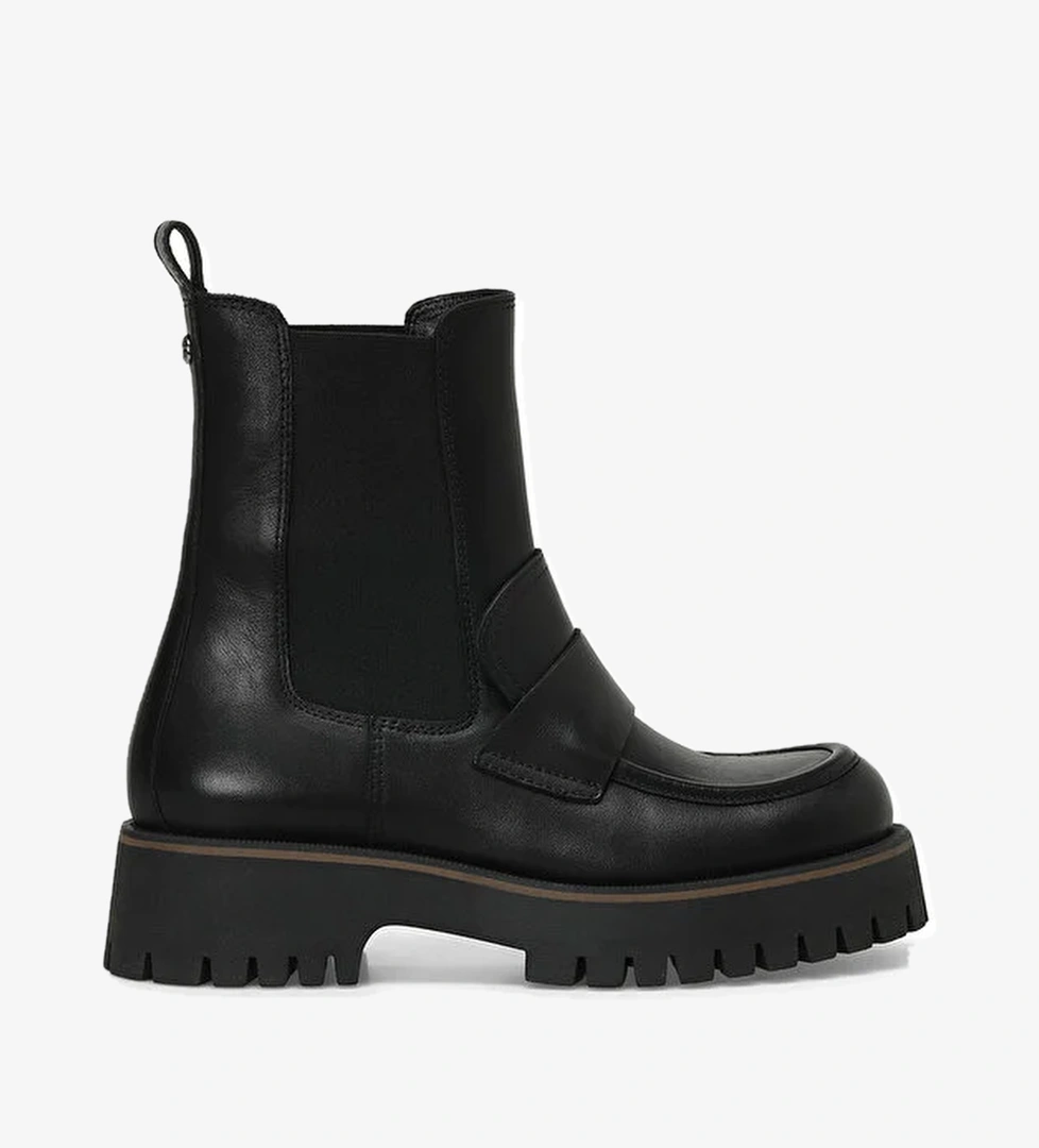 ERNA 4PR Siyah Kadın Chelsea Bot - Görsel 1