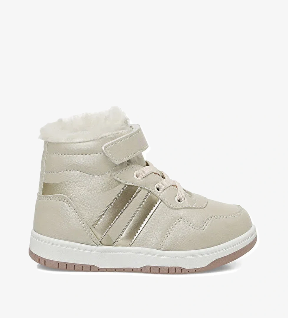 CAX HI 4PR Krem Kız Çocuk High Sneaker - Görsel 1