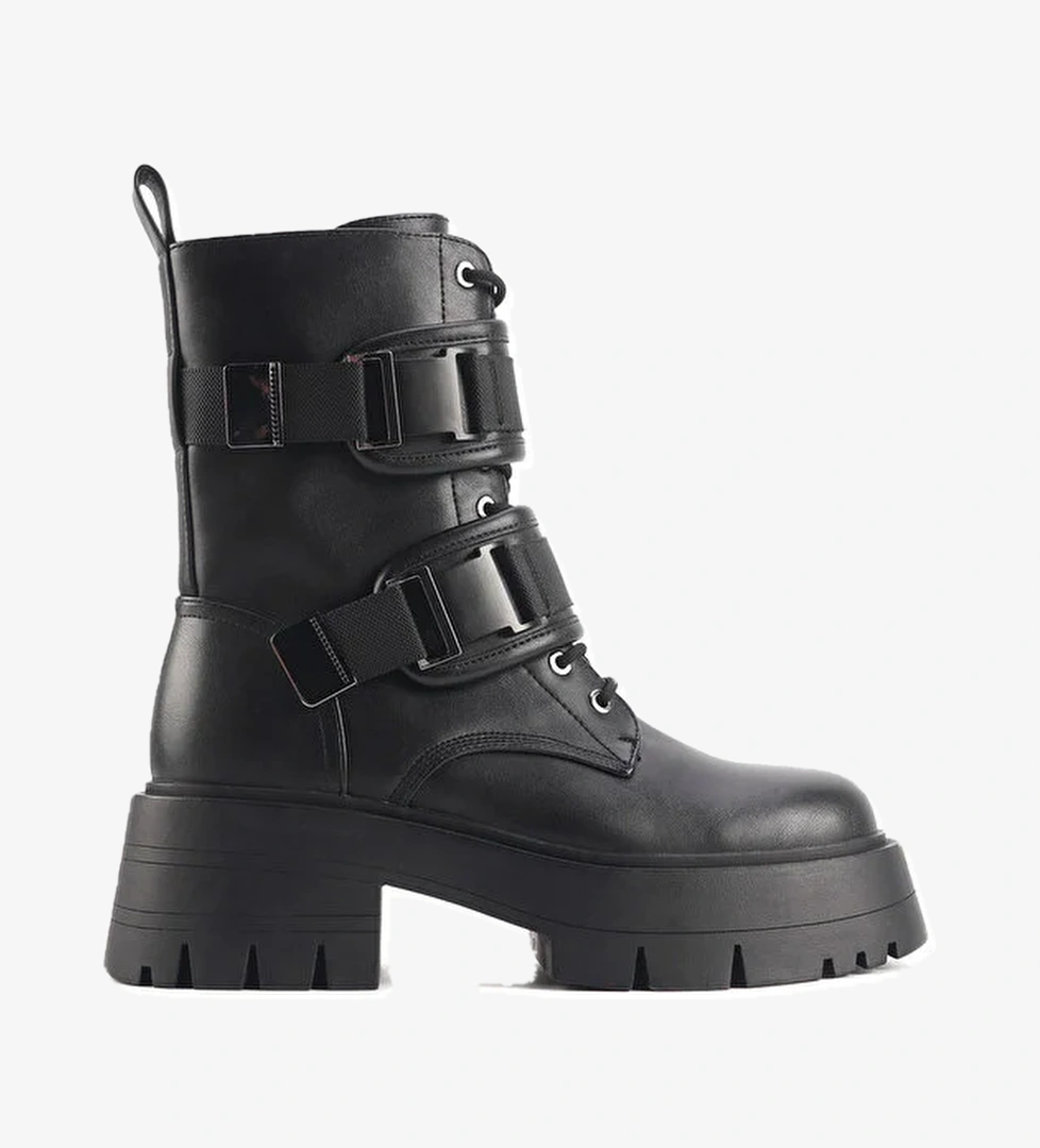 CHAD 4PR Siyah Kadın Postal - Görsel 1