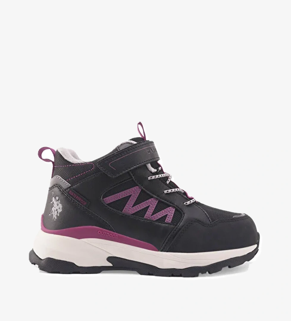 U.s. Polo Assn. U.s. Polo Assn. TERRES 4PR Siyah Kız Çocuk Outdoor Bot Outdoor Ayakkabı | Instreet Siyah - 1. görsel