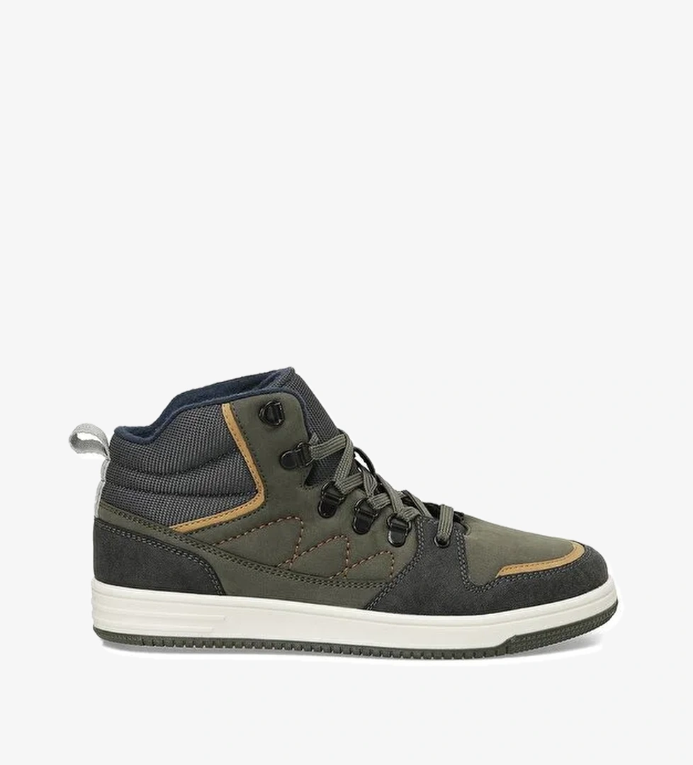 Kinetix Kinetix LAYIN HI G 4PR Haki Erkek Çocuk High Sneaker | Instreet Haki - 1. görsel