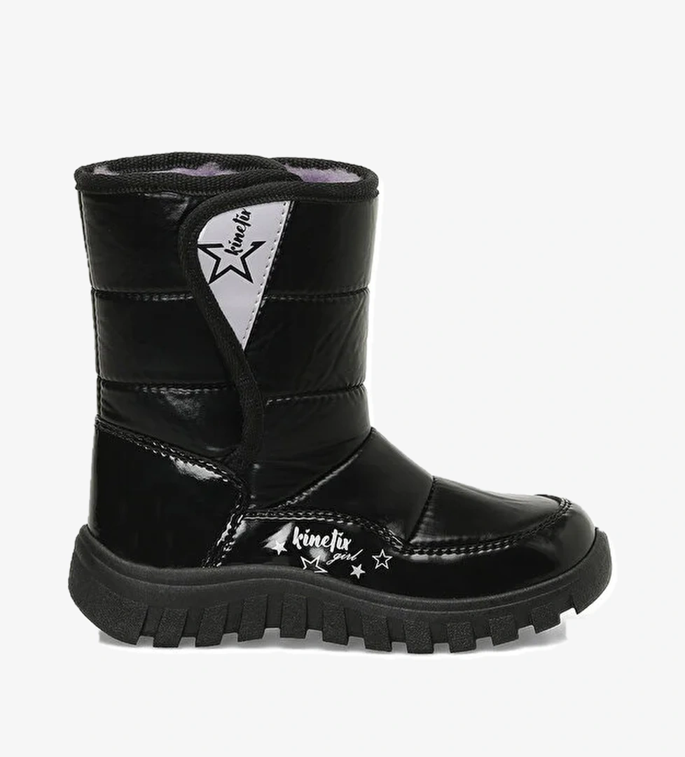PINHA 4PR Siyah Kız Çocuk Kar Botu - Görsel 1