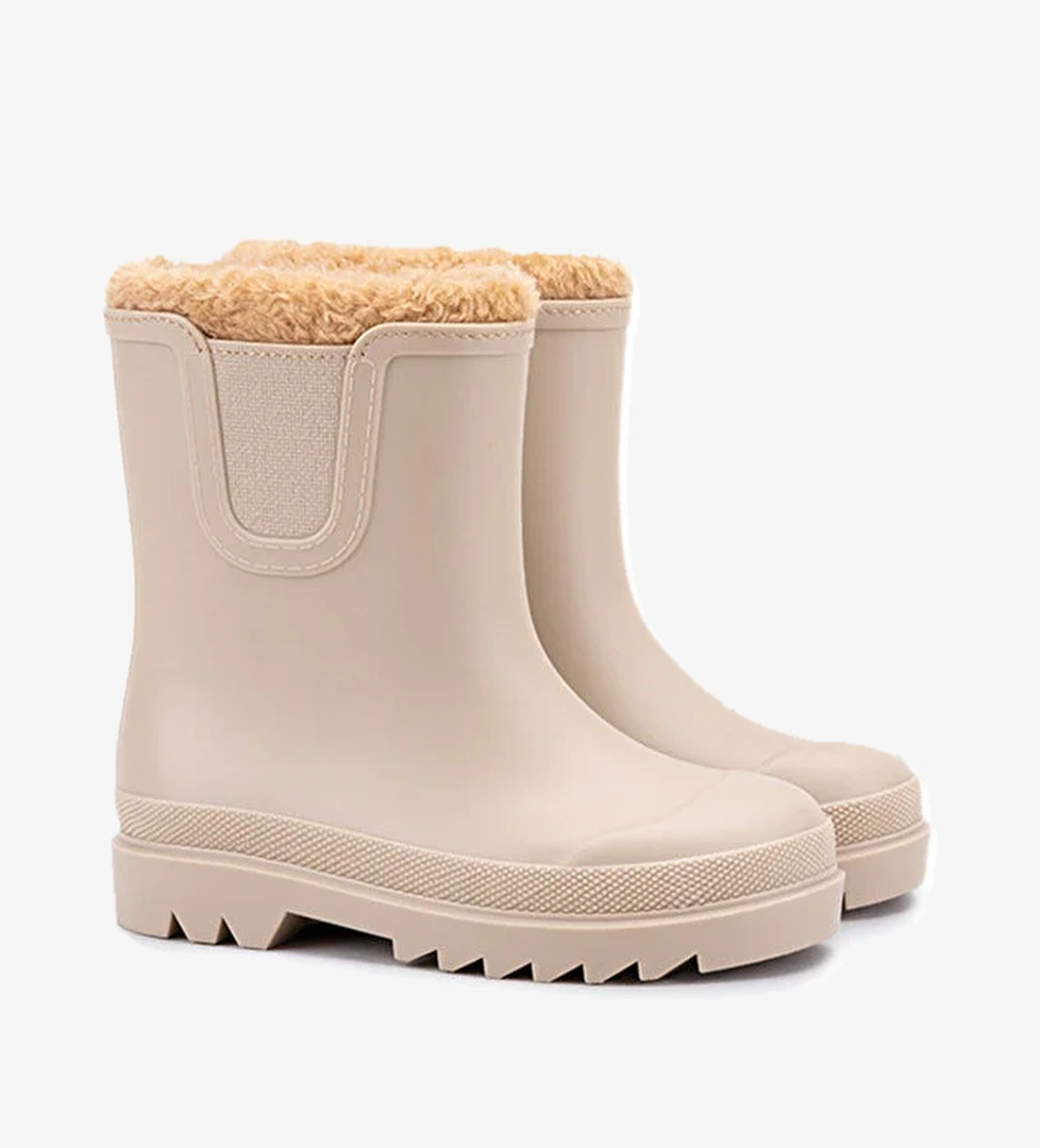 W10290 TOKIO BORREGUITO Bej Kız Çocuk Yağmur Çizmesi - Görsel 1