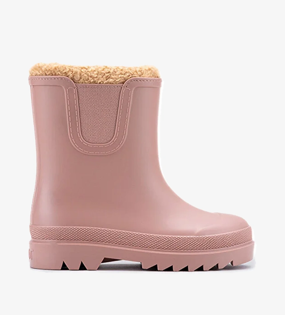 W10290 TOKIO BORREGUITO Pembe Kız Çocuk Yağmur Çizmesi - Görsel 1
