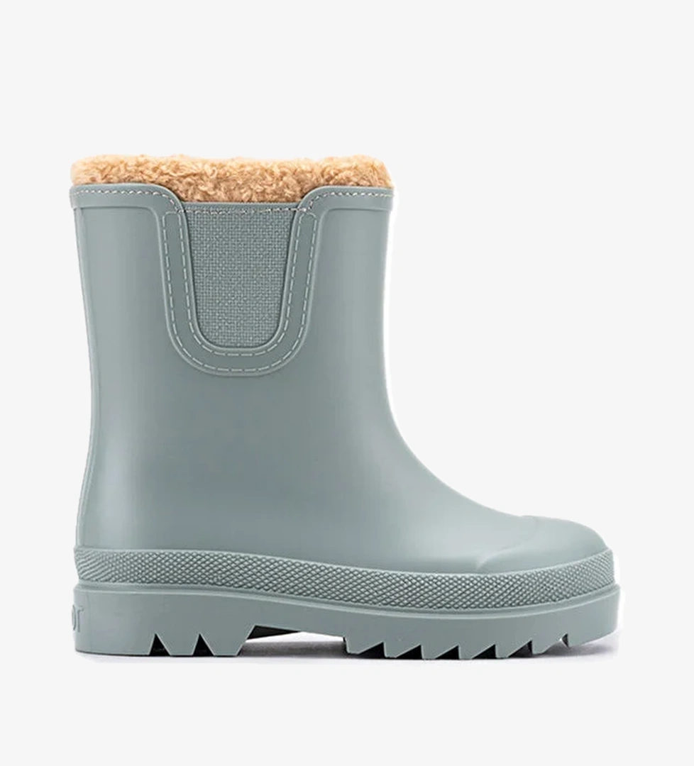 W10290 TOKIO BORREGUITO Yeşil Unisex Çocuk Yağmur Çizmesi - Görsel 1