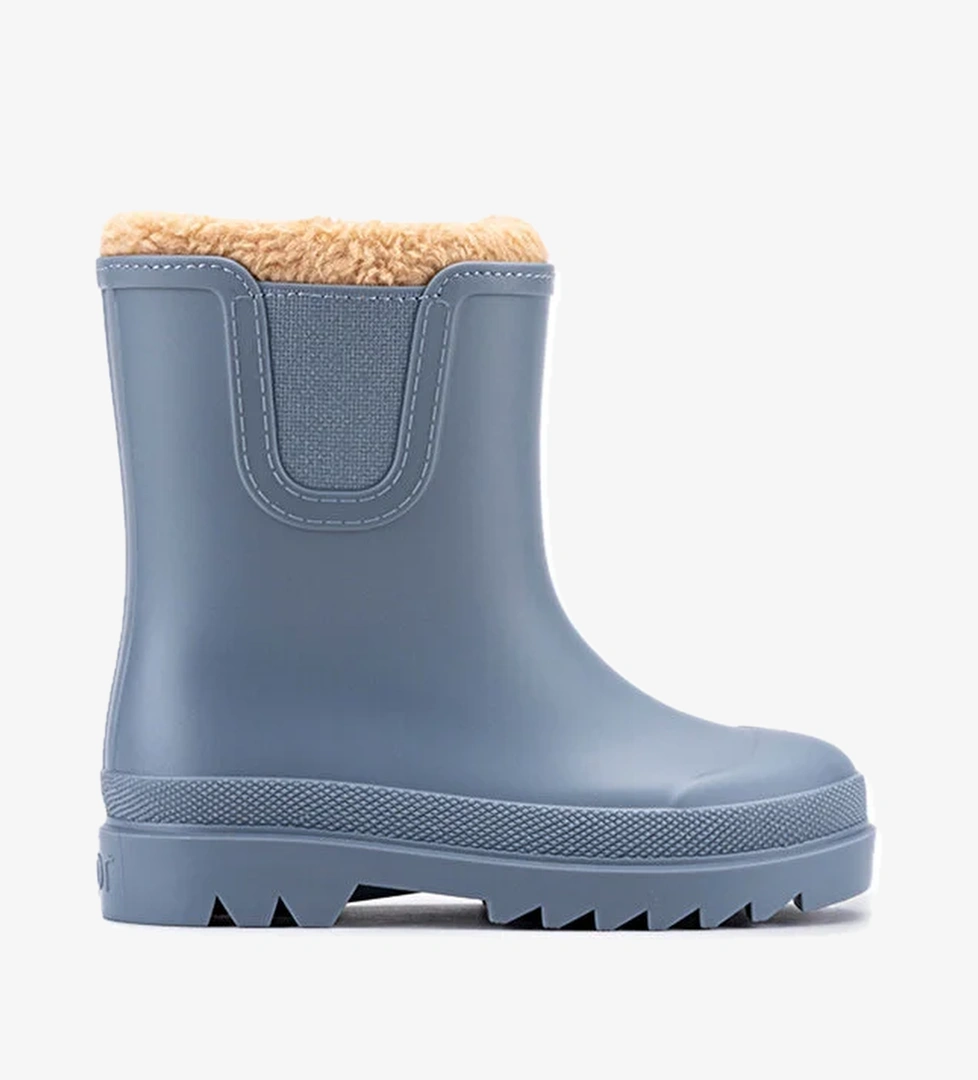 W10290 TOKIO BORREGUITO Mavi Unisex Çocuk Yağmur Çizmesi - Görsel 1