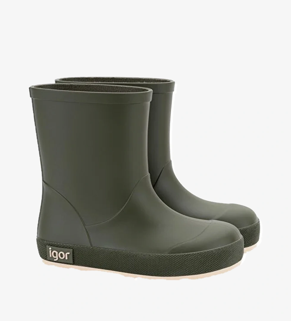 W10294 YOGI DK Haki Erkek Çocuk Yağmur Çizmesi - Görsel 1