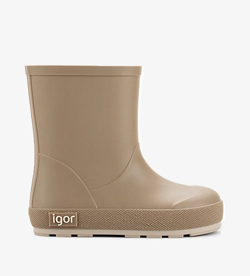 W10294 YOGI DK Bej Kız Çocuk Yağmur Çizmesi - Görsel 1