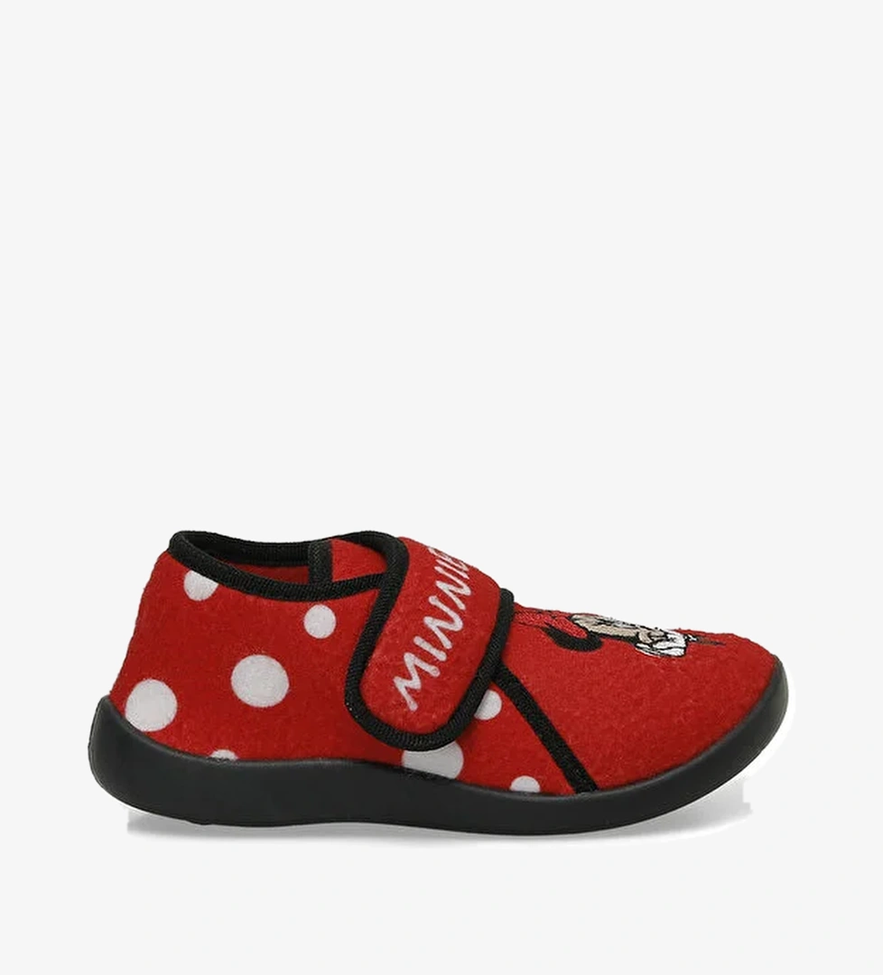 BESE.P4PR Kırmızı Kız Çocuk Panduf - Görsel 1