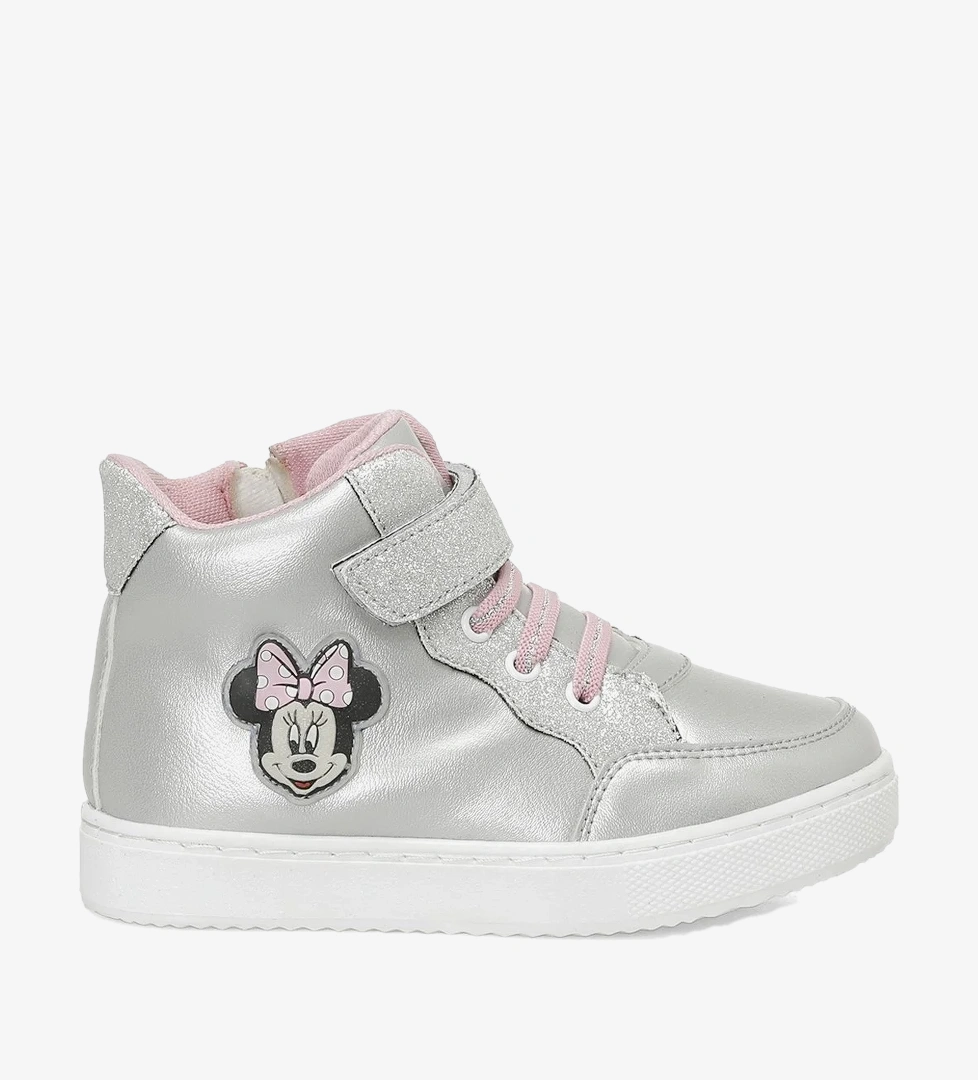 MASDA.P4PR Gümüş Kız Çocuk High Sneaker