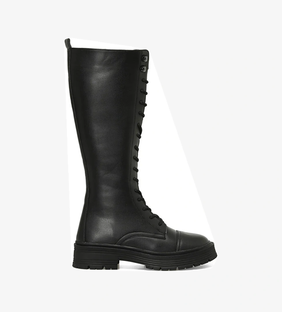 MATHY 4PR Siyah Kadın Çizme - Görsel 1